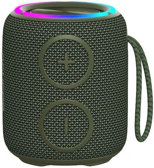 Sencor Sirius 2 Mini Αδιάβροχο Ηχείο Bluetooth 16W με Διάρκεια Μπαταρίας έως 7 ώρες Olive