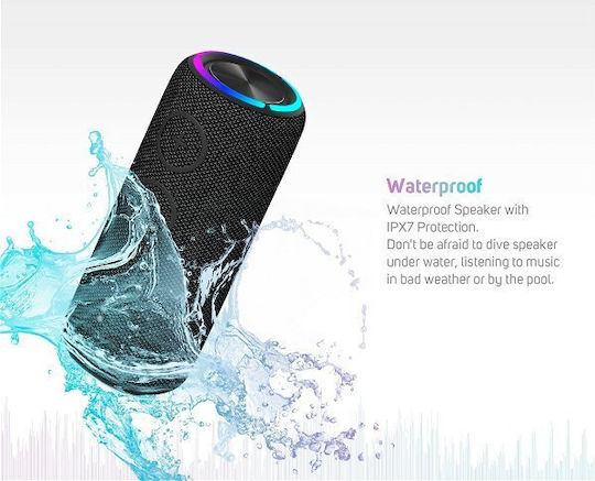 Sencor Sirius 2 Αδιάβροχο Ηχείο Bluetooth 20W με Διάρκεια Μπαταρίας έως 7 ώρες Navy