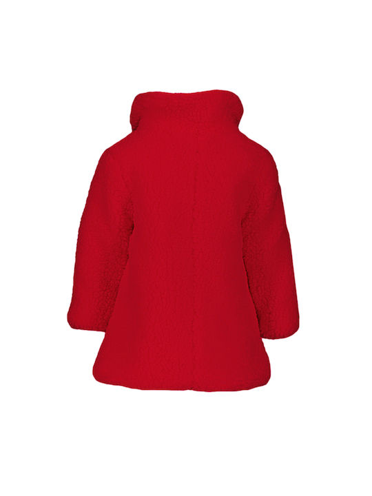 Guess Kids Coat Long Red