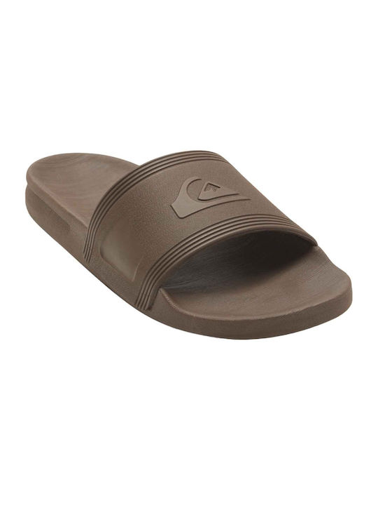 Quiksilver Men's Slides Brown