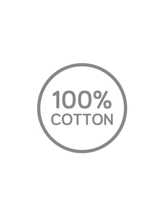Babyono Baby Hooded Towel Terry Blue Blue 100x100cm