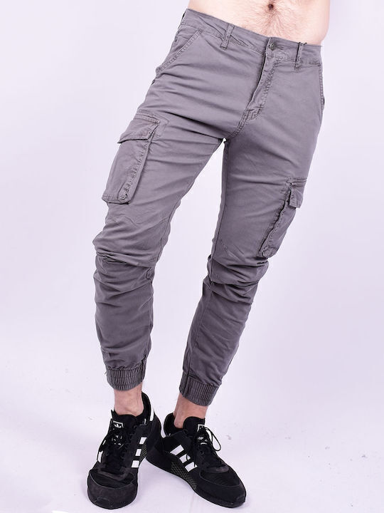 Trousers Cargo Gray