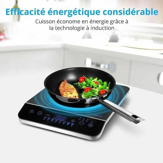 Medion Teppanyaki Grilling Plate with Adjustable Thermostat 2000W 29x36cm.