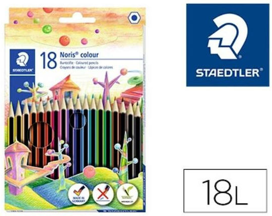 Χρωματιστά Μολύβια Staedtler 185 C18 Πολύχρωμο 18 Τεμάχια
