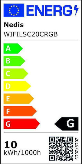 Nedis Smart LED Strip Wi-Fi 220V RGB Light 2m Type COB with Power Supply