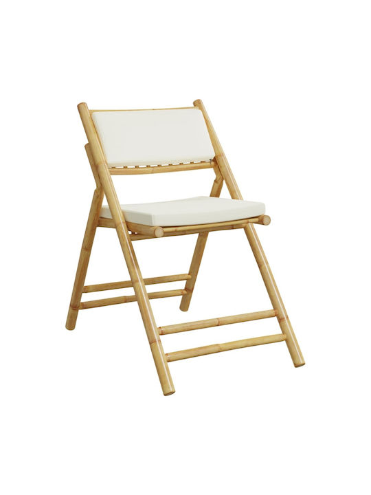 Set Sala De Mese Pentru Exterior 5 Piese Crem Cu Perne