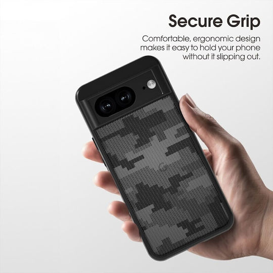 Color Frame Back Cover Σιλικόνης Μαύρο (Google Pixel 8a)