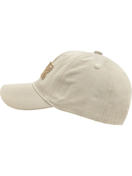 Gift-Me Kids' Hat Jockey Fabric Beige