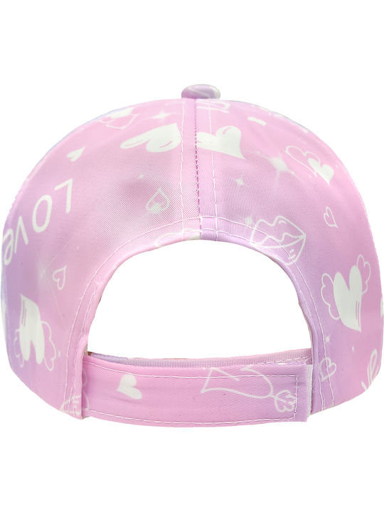 Gift-Me Kids' Hat Jockey Fabric Purple