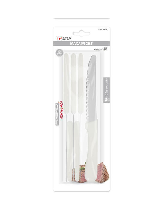 Tpster Set Cuțite din Oțel Inoxidabil 6buc