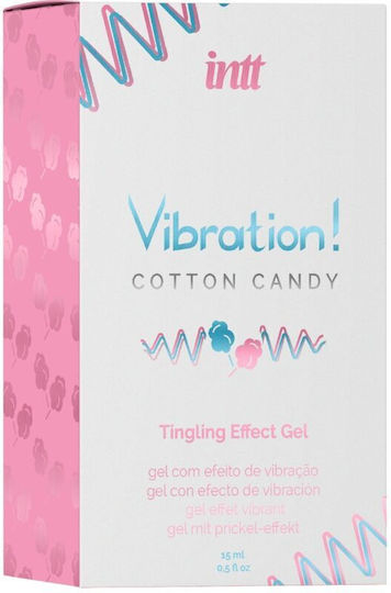 Intt Powerful Intimate Stimulant Cotton Candy Liquid Vibrator Gel 15 Ml