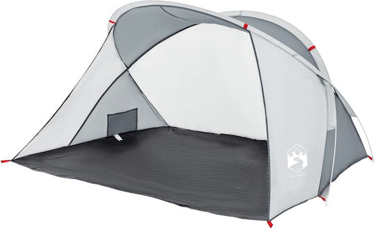 vidaXL Лятна Къмпинг Сцена Сива 205x125x90см
