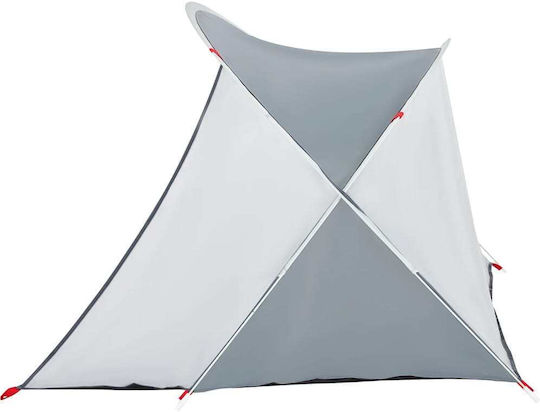 vidaXL Лятна Къмпинг Сцена Сива 205x125x90см