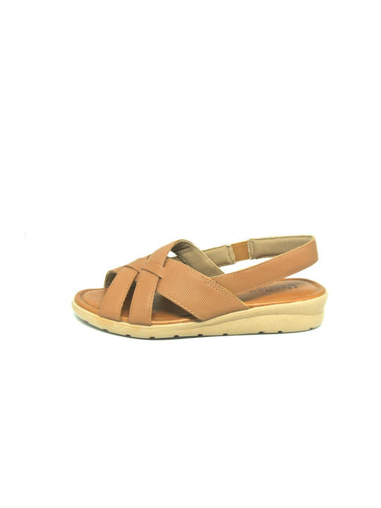 Usaflex Women's Flat Sandals Anatomic in Beige Color