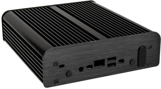 Akasa Newton S NUC Computer Case with Side Window Black