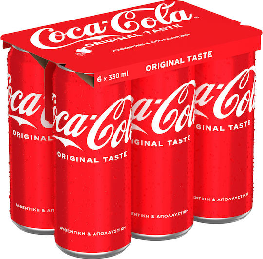 Coca-Cola Cola mit Kohlensäure in Kiste 6x330ml