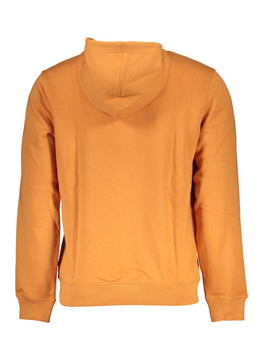 Guess Men's Sweatshirt with Hood ORANGE M4RQ36KBK32_ARG773