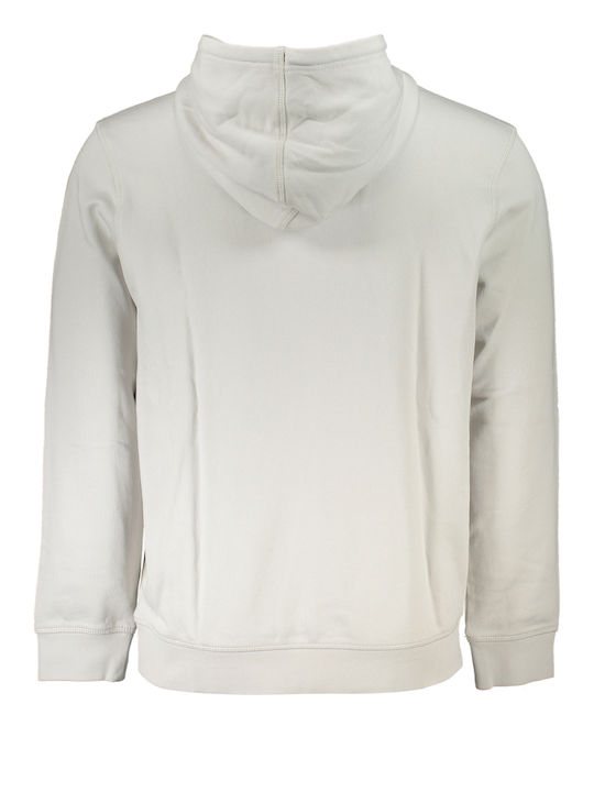 Hugo Boss Herren Sweatshirt mit Kapuze und Taschen Gray