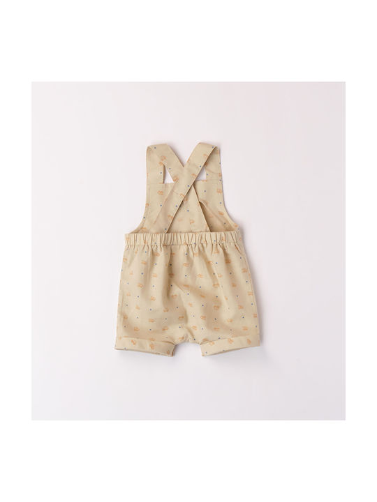 iDO Kinder Stofflatzhose Beige