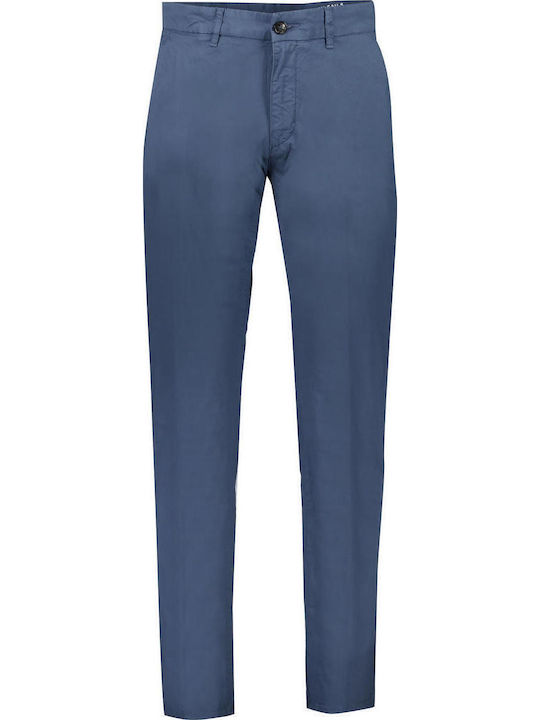 Trousers Elastic in Slim Fit blue