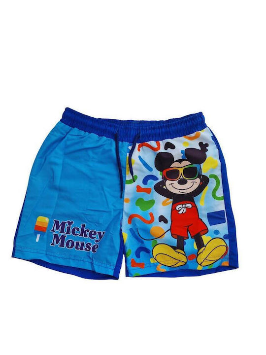 Stamion Mickey Mouse Kids Swimwear Blue Swim Shorts