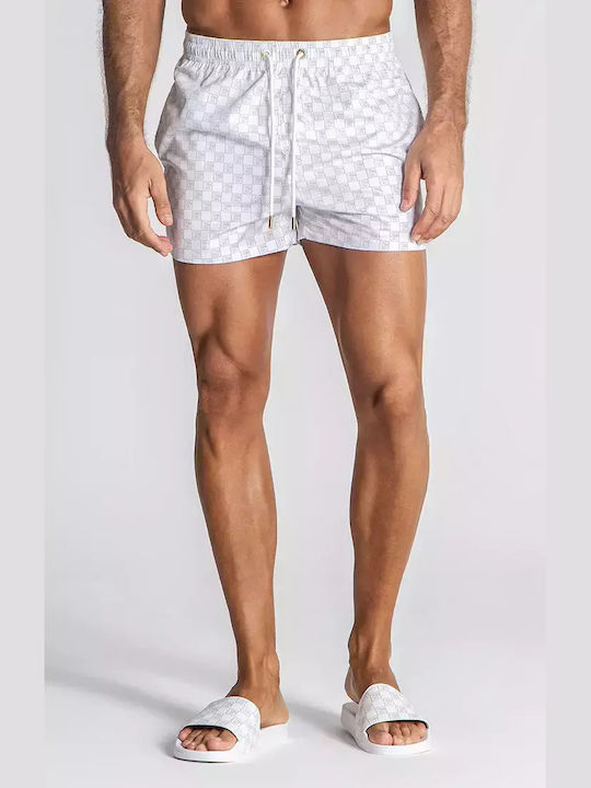 Gianni Kavanagh Herren Badebekleidung Shorts Weiß