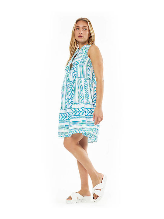 Verde Women's Dress Beachwear Blue