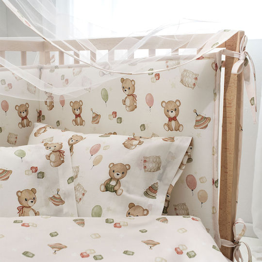 Vesta Home Berry Set Baby Quilt Beidseitig Baumwolle Berry 120x160cm