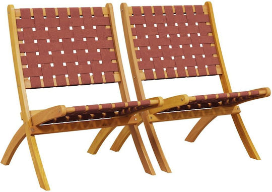 Καρέκλα 2τμχ 55x73x79εκ.