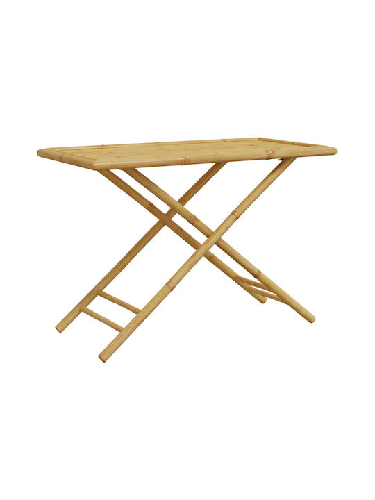 Outdoor-Stuhl Bamboo Bamboo With Grey mit Kissen 5Stück 110x55x75εκ.
