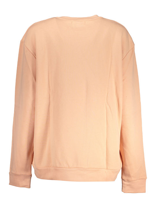 Roberto Cavalli Women's Long Fleece Sweatshirt Pink