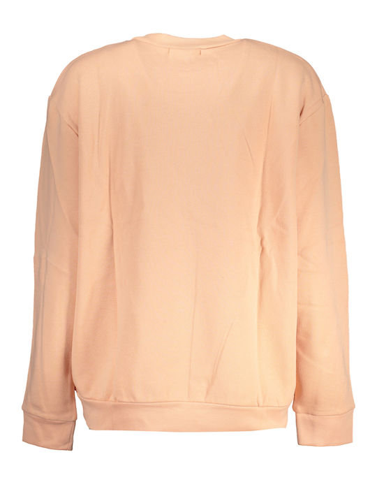 Roberto Cavalli Women's Long Fleece Sweatshirt Pink