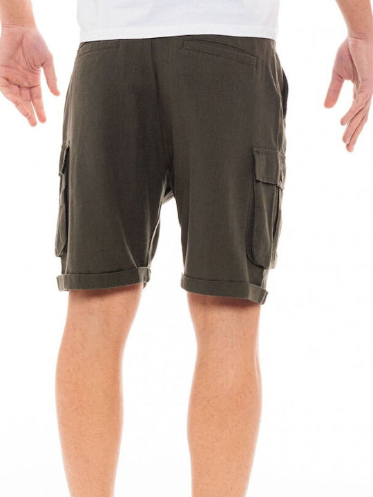 Splendid Men's Shorts Cargo Dk Green