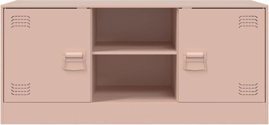 TV-Ständer Metall Rosa M99xP39xH44cm