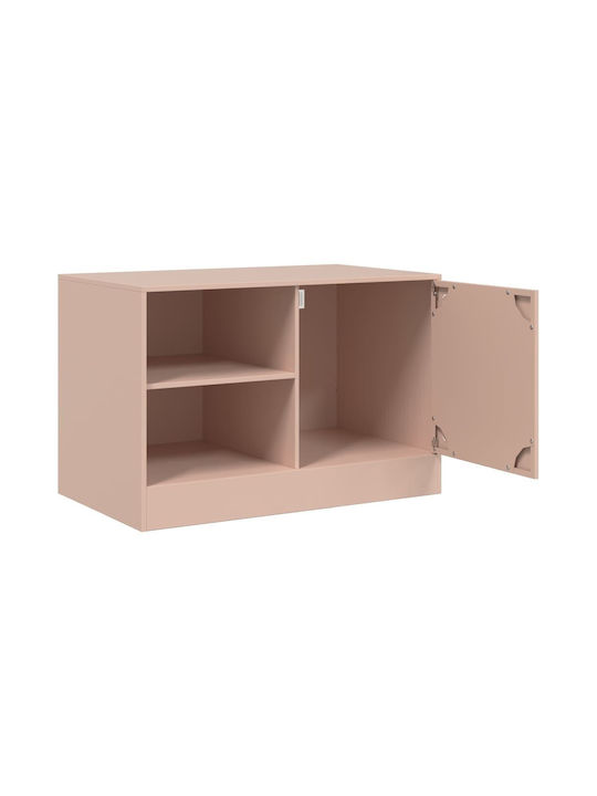 Έπιπλο Τηλεόρασης Μεταλλικό Ροζ Μ67xΠ39xΥ44cm