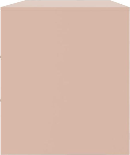 TV-Ständer Metall Rosa M99xP39xH44cm
