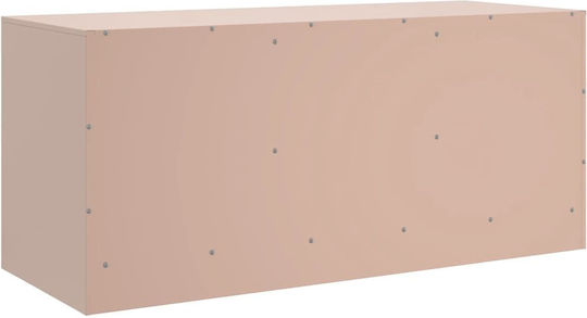 TV-Ständer Metall Rosa M99xP39xH44cm
