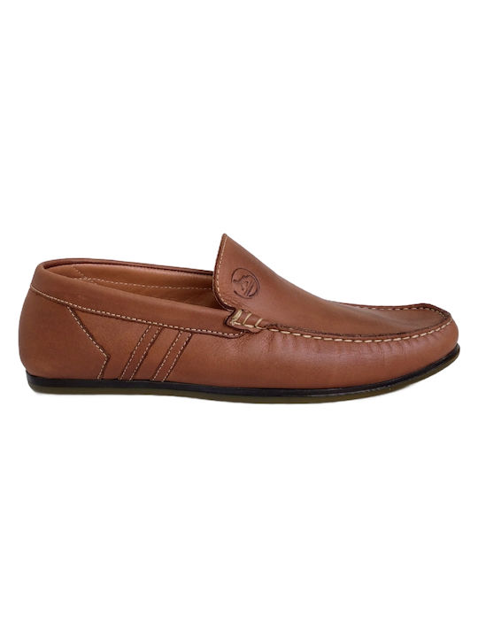 Commanchero Original Men's Leather Loafers Tabac Brown