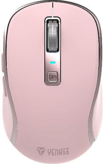 Yenkee Noble Ασύρματο Bluetooth Ποντίκι Ροζ