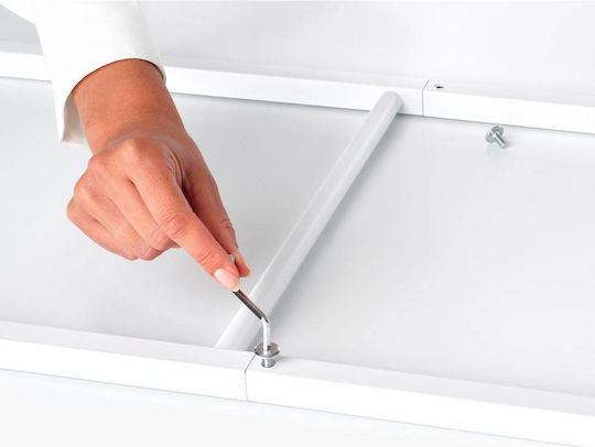 Brabantia Kleiderbügel Weiß 1008928 1Stück