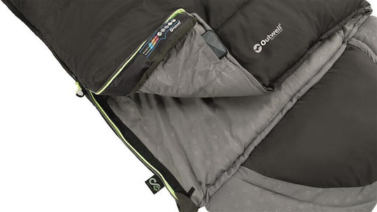 Outwell Sleeping Bag Single Contour Black