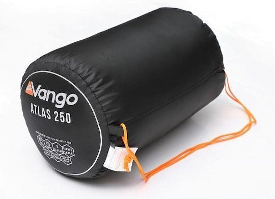 Vango Sac de dormit Single 2 Sezoane Atlas 250 Negru