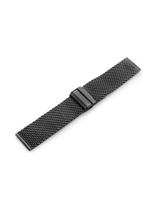 Pacific Metallic-Armband Schwarz 26mm