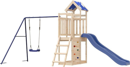 vidaXL Holzturm 427.5x185x215cm. Braun