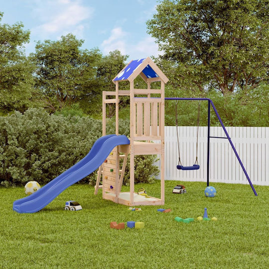 vidaXL Holzturm 427.5x185x215cm. Braun