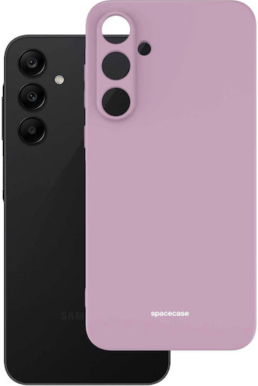Spacecase Silicone Задна корица Силикон Лилав (Galaxy A55)