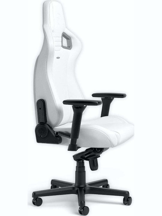 Noblechairs Epic Gaming Stuhl mit verstellbaren Armlehnen White Edition