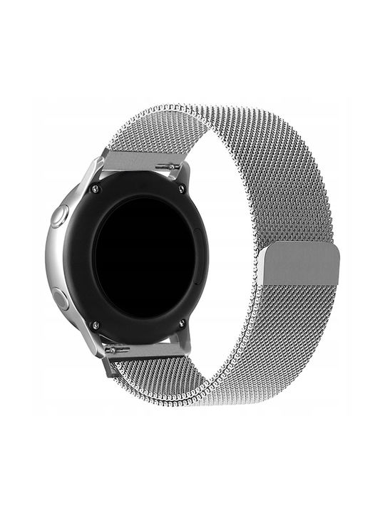 Spacecase Armband Rostfreier Stahl Silber (Galaxy Watch (46mm) / Gear S3)