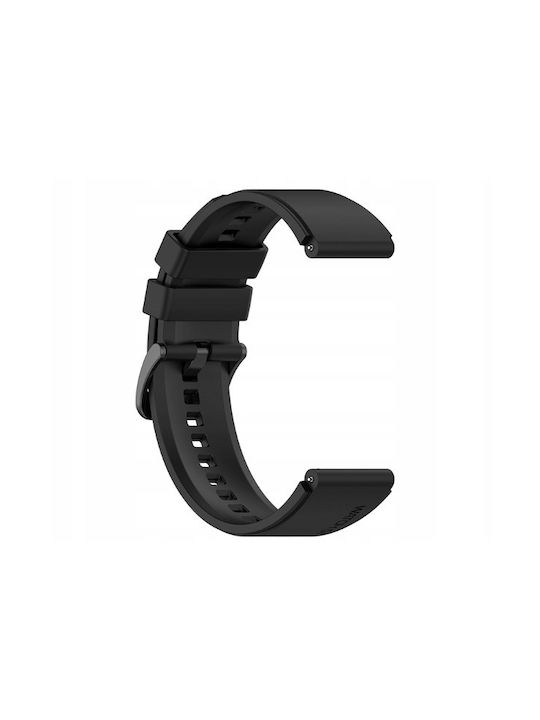 Spacecase Λουράκι Σιλικόνης Μαύρο (Galaxy Watch 42mm)