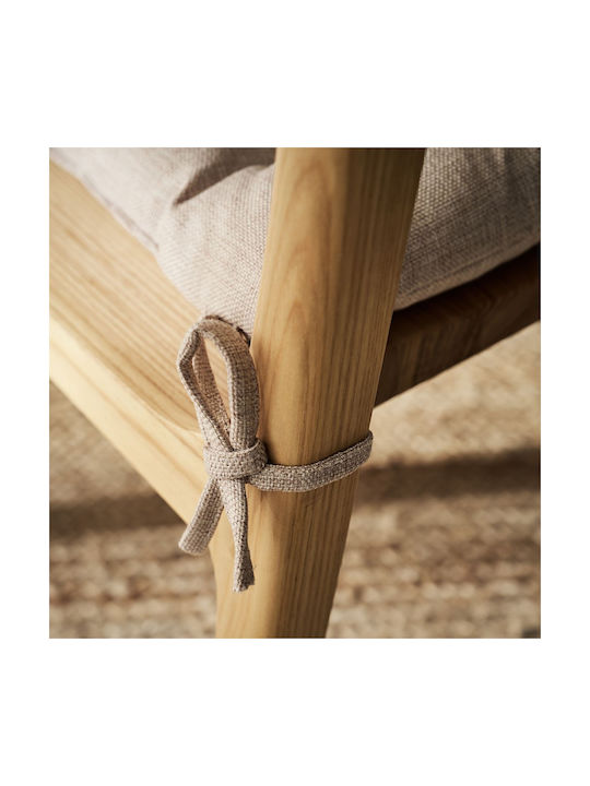 Gofis Home Μαξιλάρι Καρέκλας Κήπου Beige 40x40εκ.